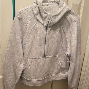 lululemon athletica Light Gray Hoodiel